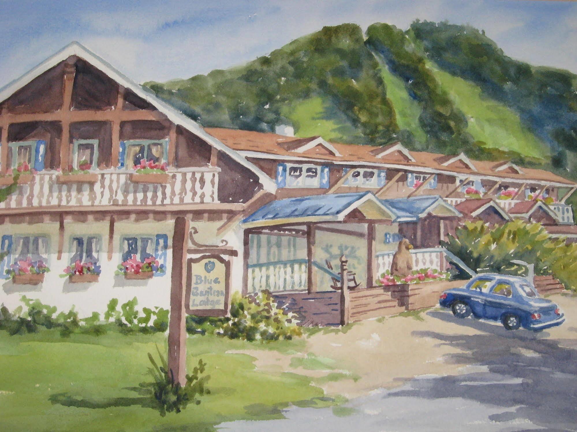 Blue Gentian Lodge At Magic Mountain Londonderry Exteriör bild